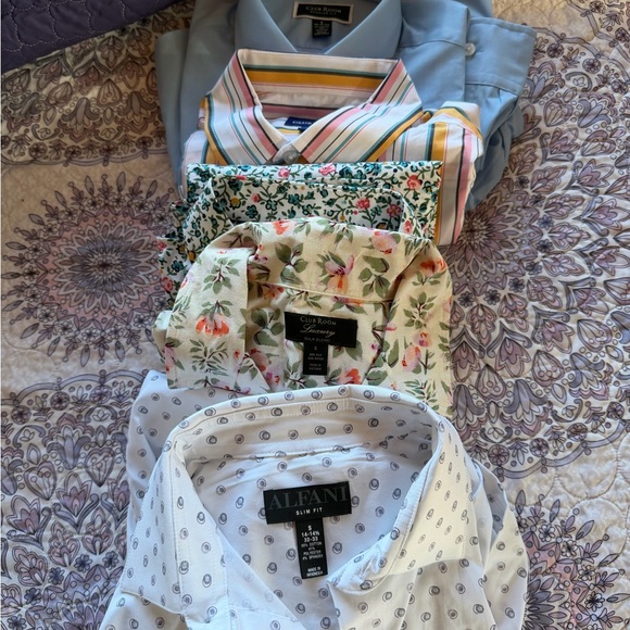None Other - Lot of 5 Men’s Size Small DRESS shirts -NEW DEAL!!!